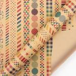 Kraft Paper Gift Wrap Paper Roll Inkjet Printing Technology for sale