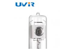 China DD2.5TB Deuterium Lamp , 95mm 300mA D2 Lamp quartz with metal base supplier