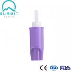 Soft Touch Retractable Lancet Device with Pressure Activation 30G 1.4mm Purple