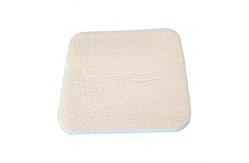 China Iso Waterproof Foam Wound Dressing White High Absorption Medical 10x10cm supplier