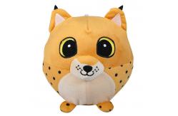 China 6 Inch Soft Plush Keychain Toys No Sharp Edge 100% Polyester Material supplier