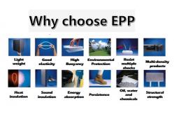 China Reversible Industrial Plastic Pallets EPP Foam Pallet 1200*1000*150mm supplier