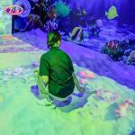 Joyful Beach Projection Game Interactive Equipment For Indoor Learning Events