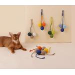 Interactive Catching Rope Ball Toys For Cats With Bell For Indoor for sale