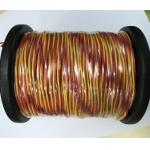 0.81mm * 2 Type K Thermocouple Cable Red / Yellow K Type Thermocouple Wire for sale