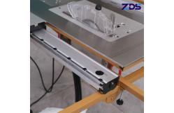 China 4500r/Min To 13000r/Min Sliding Table Saw Machine With Foldable Double Rail supplier