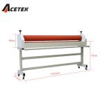 Semi Automatically Cold Lamination Machine 130mm roller diameter for sale