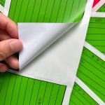 Strong Self Adhesive Tamper Seal Stickers Printing Packaging Labels Custom Logo Name