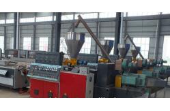 China Full Automation Wood Plastic Composite Extrusion Line With Laminating Machine supplier