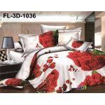 3D Disperse Printed Bedsheet Polyester Sheet Set for sale