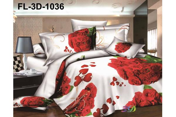 3D Disperse Printed Bedsheet Polyester Sheet Set
