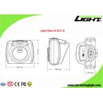 Safety Underground LED Miners Cap Lamp One Main Light Two Auxiliary Lights 13000lux