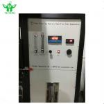 ISO 9239-1 Horizontal Automatic Flammability Tester Flame height 6-12cm