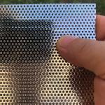 Stainless Steel Small Hole Perforated Mesh For Speaker Grille Sheet for sale