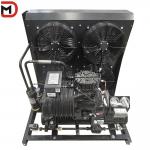 Microprocessor Controlled Condensing Unit with Highly Efficient Rotor Inverter Compressor for Supermarket for sale