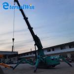 Green 5 Ton Spider Crane Ultimate Lifting Partner for Heavy Projects for sale