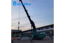 China Green 5 Ton Spider Crane Ultimate Lifting Partner for Heavy Projects supplier