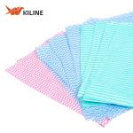 Customizable Reusable Kitchen Towel Roll Color Coded Cleaning Cloths 80gsm for sale