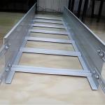50mm-150mm Height  Tray Ladder Rack Space Saving Solution For Heavy Load
