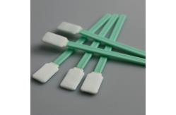 China Double Knitted Rectangle Polyester TOC Swab Sampling Validation Swab supplier