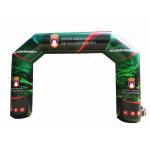 Factory 150Z Fabric Arch Inflatable Advertising Signs For Outdoor Activities