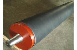 China Rubber Paper Making Machine Parts Grooved Press Roll For Paper Mill supplier