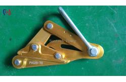 China Aluminum Alloy Insulated Conductor Gripper Come Along Clamp Stringing Tools supplier