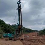 37000kg Rotary Used Piling Machine Sunward SWDM120 Refurbishment for sale