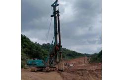 China 37000kg Rotary Used Piling Machine Sunward SWDM120 Refurbishment supplier