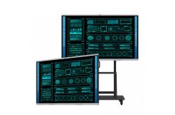 China Anti Reflection Tempered Glass Interactive Flat Panel , Smart Touch Interactive Board supplier