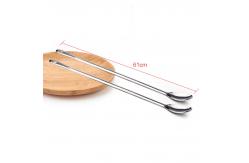 China Odm Logo Stainless Steel Stirring Spoon , Suspensible Custom Bar Spoon supplier