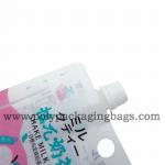 Tomato Sauce Packaging 100mic Stand Up Pouch With Spout / Spouted Pouch Bags