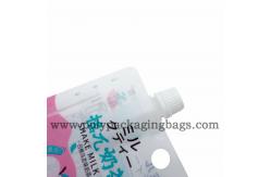 China Tomato Sauce Packaging 100mic Stand Up Pouch With Spout / Spouted Pouch Bags supplier