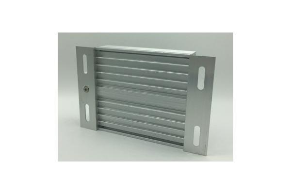 Silvery Anodizing T5 T6 Extruded Aluminum Case With Finished Machining