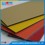 Colorful Interior PVDF Aluminium Composite Panel Anodized for sale