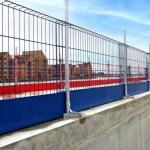 1.5m Length Edge Protection Fence Temporary In Site for sale