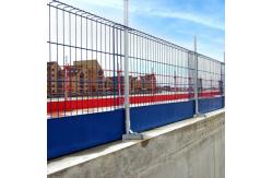 China 1.5m Length Edge Protection Fence Temporary In Site supplier