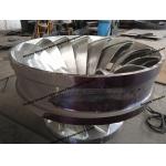 Adjustable Hydro Turbine Runner Polishing Blades Or Low Speed Rotation Custom Open/Closed Design for sale