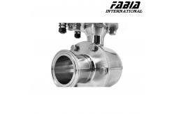 China Sanitary Quick Installation Ball Valve With Low Friction Coefficient supplier