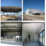 Customized Q235B Q345B Steel Structure Hangar Large Aircraft Hanger Construction