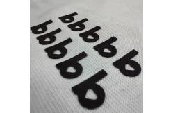 China Soft Rubber Heat Press Clothing Labels Custom Designed supplier