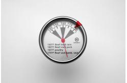 China Kitchen Analog Meat Thermometer 135 - 185F Range For Grilling Smoking Oven supplier