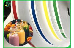 China 60gsm 120gsm Biodegradable Printed Straw Paper For Strip Straws supplier