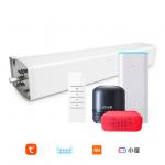 IEEE 802.11 Smart Curtain Motor 2.0N.M Wireless Curtain Opener Metal for sale