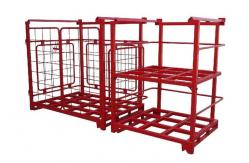 China Customized Portable Nestainer Storage Racks Warehouse Shelving Racks Load Capacity 1000Kg supplier