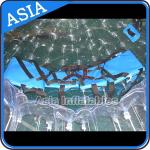 TPU Transparent Inflatable Grass Zorbing Ball with Safety Harnesses for sale