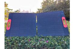 China Customized Dual Fold Portable Solar Charger with ETFE Waterproof supplier
