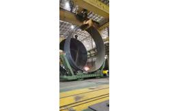 China 400T PU Pipe Welding Rollers For 13m Offshore Monopile supplier