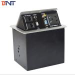Pneumatic Pop Up Socket / Multimedia Connector With Dual Network Interface for sale