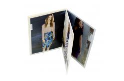 China Tri Fold Custom Postcard Printing CMYK High Beauty Visual Sense Multi Functional supplier